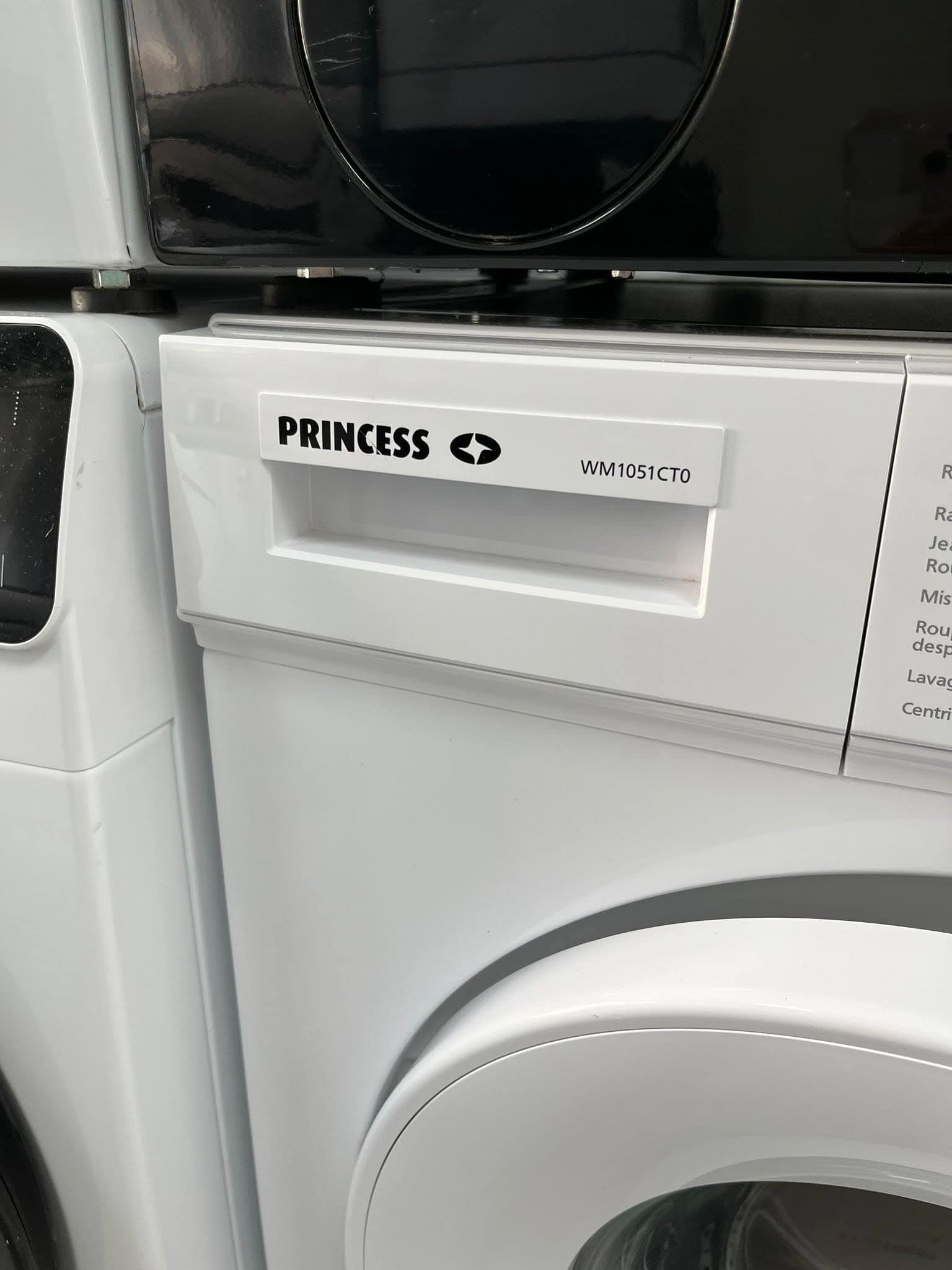 lavadora princess 8kg wm1051ct0